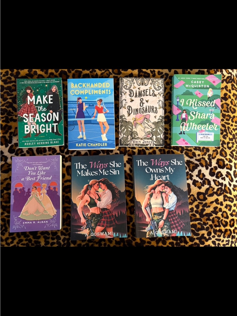 Sapphic novel lot